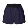 2024 Latest Soft Comfy Cotton Workout Pants Breathable Lounge Dolphin Shorts Cycling Hiking Pants for Women Navy view 3