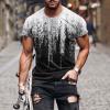 Muscularfit prime of day Mens T-Shirts Graphic Tees Big and Tall Workout Gym Shirts Casual Short Sleeve Loose Pullover Trendy Clothes 2024 mens shirts casual White XL view 2