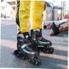 WHAMVOX 1pair Inline Skates for Adults Inline Hockey Skates for Men and Women Comfortable Fit Stylish Design Suitable for Beginners and Experienced Skaters Includes Storage Bag view 3