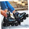 WHAMVOX 1pair Inline Skates for Adults Inline Hockey Skates for Men and Women Comfortable Fit Stylish Design Suitable for Beginners and Experienced Skaters Includes Storage Bag view 4