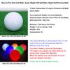 Aolowewin 3Pcs Glow in The Dark Golf Balls, Super Bright LED Golf Ball, Night Golf Practice Balls, Lights up for 5-8 Ms per Hit, for Night Golf Lover's Gifts (Pink) view 3