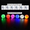 Aolowewin 3Pcs Glow in The Dark Golf Balls, Super Bright LED Golf Ball, Night Golf Practice Balls, Lights up for 5-8 Ms per Hit, for Night Golf Lover's Gifts (Pink) view 4