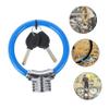 Sosoport Portable Mini Safety Lock Anti-Theft Lock with Cable Lightweight Design for Bikes and Valuables Durable Material Easy to Use and Carry view 3