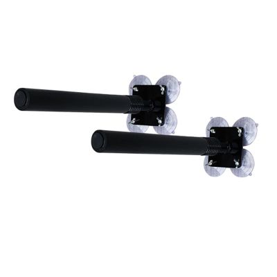 NineFit Basics Wing Chun Dummy Wall-Mount Equipment - Adjustable Kung Fu Wooden Man Pile with Spring Arms - Portable Black Wing Chun Martial Art Dummy 35 cm Long, Style2
