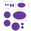 aZengear Down Jacket Repair Patches Kit, Dark Grey Purple & Burgundy, 33 Pre-Cut Waterproof Self-Adhesive Patches for Puffer Coats Tents & Outdoor Gear view 3