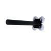 Wing Chun Dummy Wall-Mount Equipment - Adjustable Kung Fu Wooden Man Pile with Spring Arms - Portable Black Wing Chun Martial Art Dummy 35 cm Long view 1