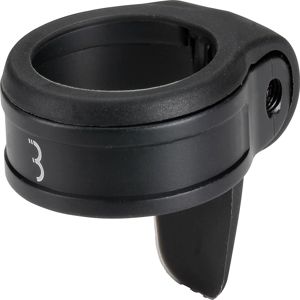 BBB Cycling CollarClamp Bike Seatpost Clamb Single Bolt Screw-on Seat Post Clamb for Carbon and Aluminium Seatposts Roadbike, MTB and E-Bike | 34.9 mm (30.9, 31.6) Black - BSP-88