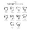VICIS ZERO2 SO-212E-2 Facemask for VICIS ZERO2 Football Helmets view 2