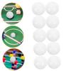 WHAMVOX 24pcs Table Soccer Balls Mini Foosball Game Supplies White Smooth Balls for Desktop Soccer Accessory view 4