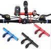 YYDStes Scooter Racks Handlebar Extender Fit for Xiaomi Fit for M365 Ninebot Es1 Es2 Electric Scooter Skateboard Accessories Extension Mount Holder ( Color : 20CM Blue ) view 4