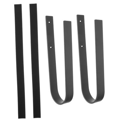Outanaya 1set Surfboard and Skateboard Wall Hanger Durable Deep Storage Hook Protective Cover for Organizing Surf Equipment for Home and Garage Use