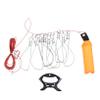 balacoo 1pc Outdoor Fish Buckle Lightweight Fishing Clip Stainless Steel Fishing Lock for Convenient Catch Release for Anglers and Enthusiasts view 1
