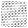 balacoo 100pcs O-Shape Split for Fishing Tackle Fishing Accessories for Freshwater Use for Lures Baits Compact view 1