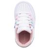 Nautica Girls Kids Fashion Sneaker Tennis Shoes Low-Top Lace Up Sneaker-Sammira-White Pastel Size-5 view 4