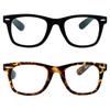 SA106 Retro Horn Rim Multi 3 Focus Progressive Reading Glasses ([2-pack] black & tortoise, 1, x) view 1