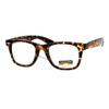 SA106 Retro Horn Rim Multi 3 Focus Progressive Reading Glasses ([2-pack] black & tortoise, 1, x) view 4