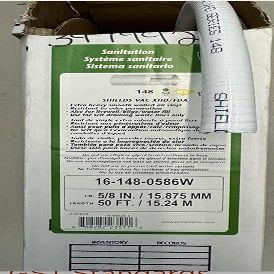 (5', 10', or 20' feet lengths) 148 Series Sanitation Hose VAC Extra Heavy Duty Shields Trident Marine RV (I.D.: 5/8" x 5'FT)