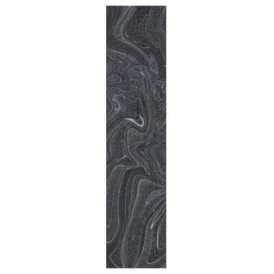 ElliTarr Skateboard Grip Tape Sheet 44 x 10 Inch Longboard Grip Tape Griptape Skateboard Scooter Sandpaper Griptape Black Fluid