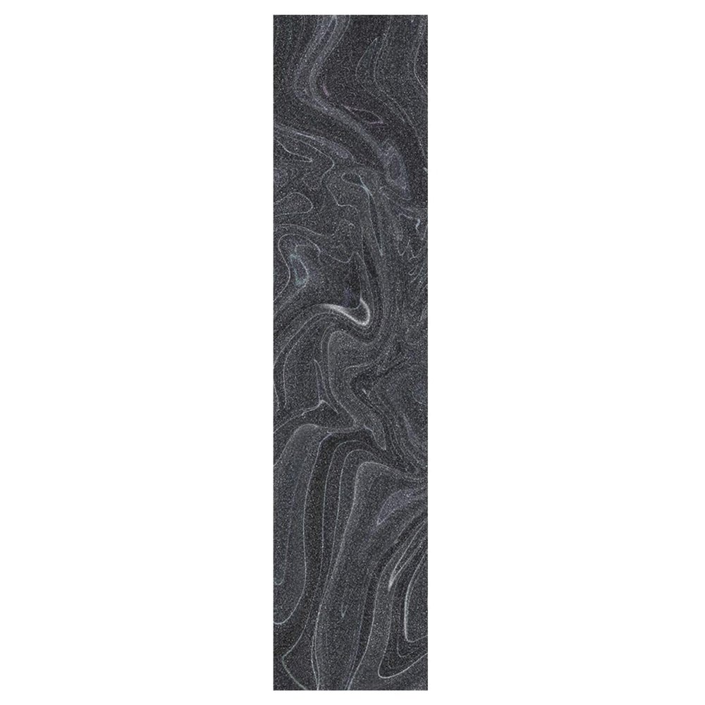 ElliTarr Skateboard Grip Tape Sheet 44 x 10 Inch Longboard Grip Tape Griptape Skateboard Scooter Sandpaper Griptape Black Fluid