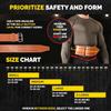 5mm Premium Weight Lifting Belt - 100% Genuine Leather Weightlifting Belt - Comfortable Squat Belt, Deadlift Belt or Powerlifting Belt - Workout Belt for Strength Training - Gym Belt for Men and Women (Brown Leather, Medium (Belly 29" - 36") New Size view 2