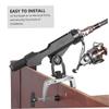 balacoo Practical Fishing Rod Holder for Boats and Kayaks Adjustable Angle Durable and Material Easy to Install Fishing Accessory for Anglers view 3