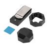 TANIQIACA Aluminum Cue Chalk Holder Clip Octagon 2 Layers Silent Billiard Pool Cue Chalk Box Accessories view 3