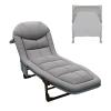 YySXIQ Camping Cot, Folding Camping Cot, Portable Folding Sleeping Cots, Outdoor Portable Folding Camping Cot, for Beach Camping Home and Office Nap,B,200x66x30cm view 1
