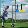 VercanMonth 4 Pcs Soccer Goal Target Agility Hockey Shooting Target with Adjustable Tapes for Reactive Improving Accuracy Speed Lacrosse Baseball Football Goal Sports Training view 4