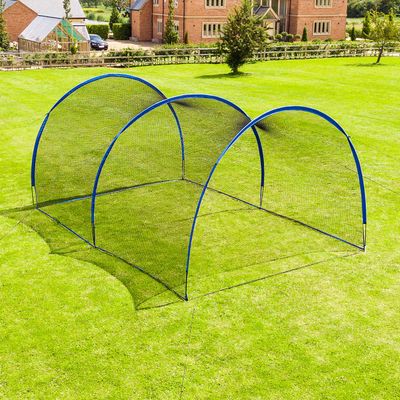 FORTRESS Pop-Up Batting Cage Net & Frame | Available in 20ft, 40ft, 60ft or 80ft | Instant Setup for Anywhere Practice (80ft)