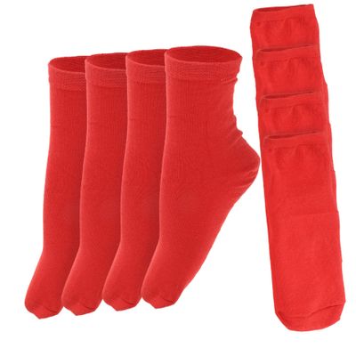 VANZACK 4pairs Self-heating Warm Socks Massage Function for Relaxation Comfortable Elastic and Washable Thermal Socks for Activities