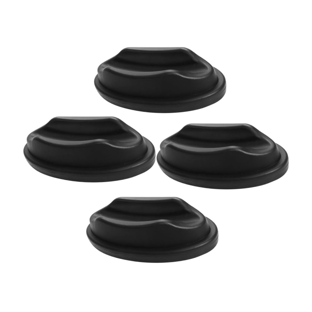 balacoo 4pcs Indoor Bicycle Trainer Front Wheel Riser Block Lightweight Bike Stabilizing Platform for Enhanced Indoor Cycling Training