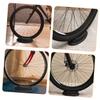 balacoo 4pcs Indoor Bicycle Trainer Front Wheel Riser Block Lightweight Bike Stabilizing Platform for Enhanced Indoor Cycling Training view 3
