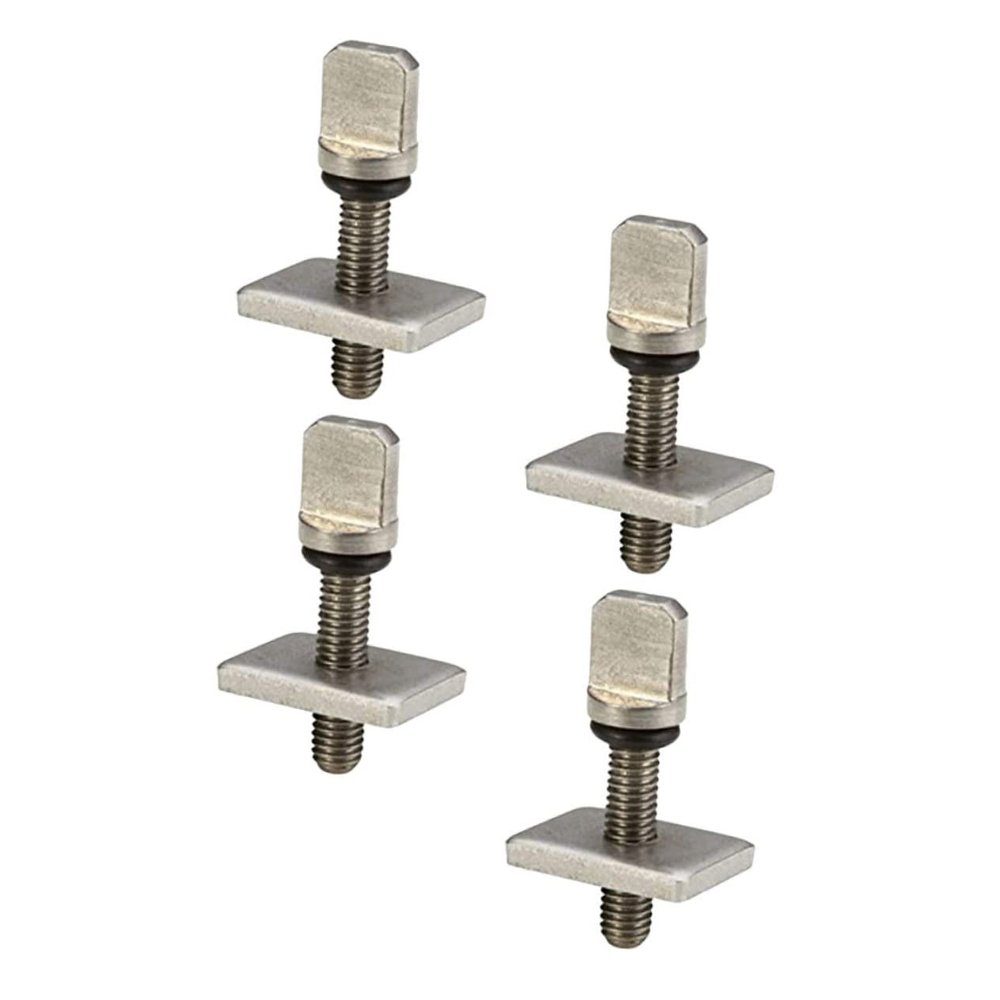 WHAMVOX 4pcs Longboard Accessories Tail Rudder Screws Replaceable Surfing Screws