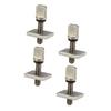 WHAMVOX 4pcs Longboard Accessories Tail Rudder Screws Replaceable Surfing Screws view 1