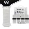CRBN Pickleball - Drytec Overgrips - Pickleball Paddle Grip Tape - Absorbs Shock & Moisture - 4-Pack, White