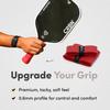 CRBN Pickleball - Drytec Overgrips - Pickleball Paddle Grip Tape - Absorbs Shock & Moisture - 4-Pack, Grey view 2