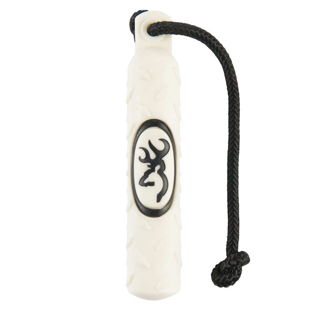 Browning Pet Hunting Durable Vinyl and Canvas Training Dummy, Fetch and Retrieval Tool, Vinyl (White), Small