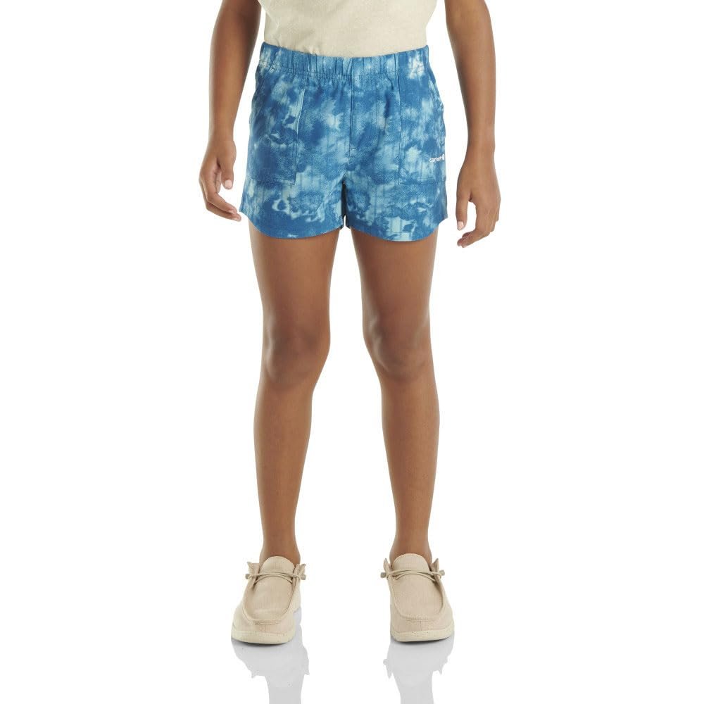 Carhartt Kid's CH9300 Force Lightweight Short - Girls - Medium (10) - Deep Lagoon