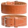 5mm Premium Weight Lifting Belt - 100% Genuine Leather - Comfortable Squat & Deadlift Belt - Brown Leather, X-Large (Belly 39" - 46")