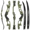 ILF Recurve Bow for Adult Youth Hunting 30-60Lbs 62" Takedown Recurve Bow Right Hand Recurve Bow Gordon Bow Limbs CNC Machining (Type 2 Bow, 35 Lbs) view 1