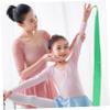Outanaya 5pcs Gymnastics Ribbons for Dance Streamers Rods Wide for Artistic Dancing Gymnastics and Fun Activities view 3