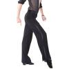 Men's Latin Dance Pant Straight Dance Trouser for Ballroom Jazz Rumba Tango view 1