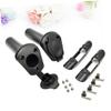 balacoo 2pcs Fishing Rod Holder Set for Kayak and Canoe Tilt Design Durable Fishing Support Bracket with Rod Holders and Installation Screws Easy to Install Black view 4