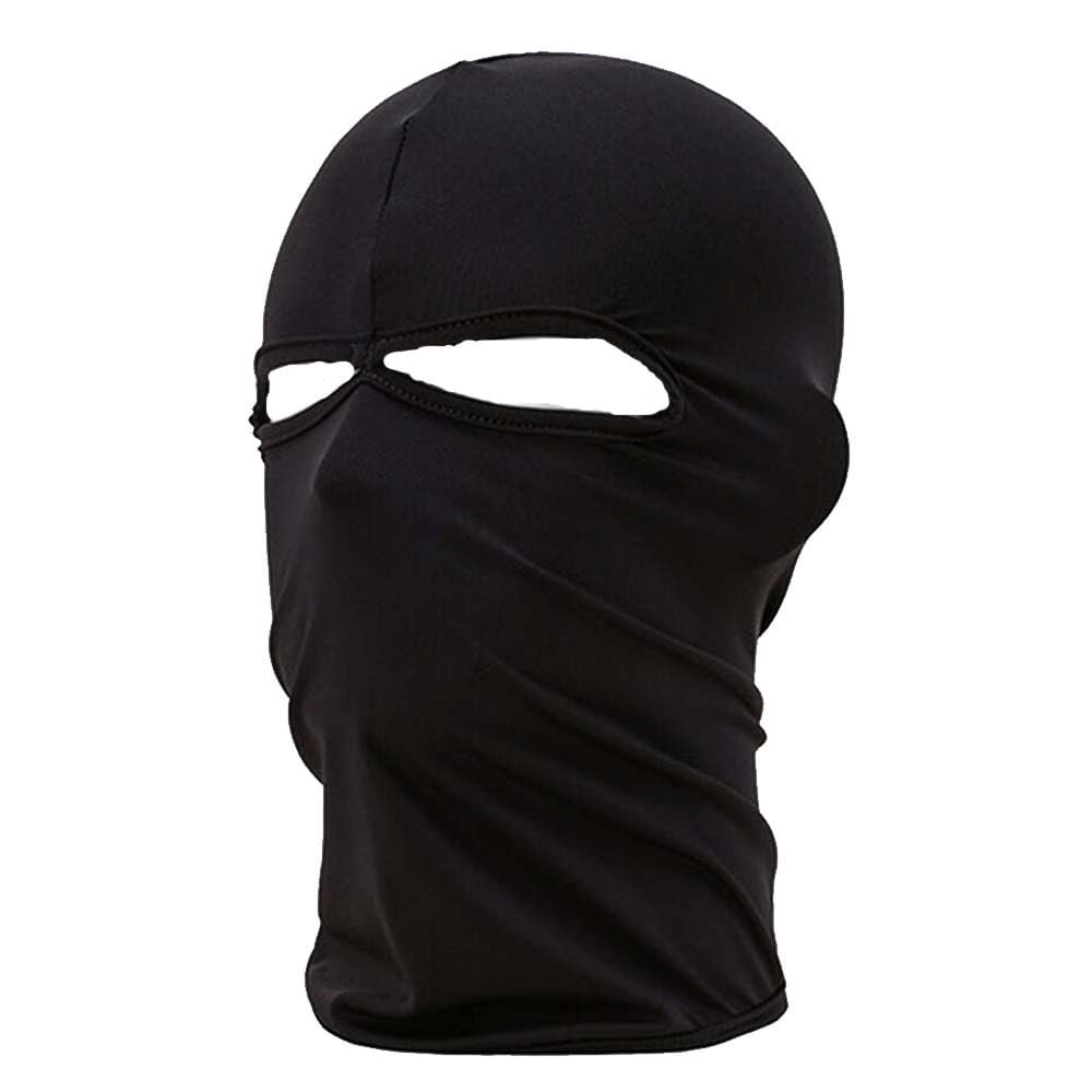 Balaclava Full Face Mask Anti-UV Sun Cover Cycling CS Lightweight Mask Adults US Dark Gray