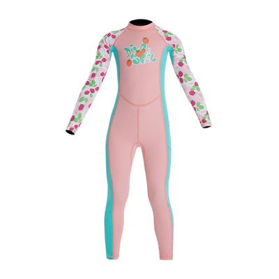 ODIZLI Toddler Girls Swimsuit Rash Guard One Piece Kid Swimwear Bathing Suit Wetsuit Pink C 2-3 Years UPF 50+ UV Protection