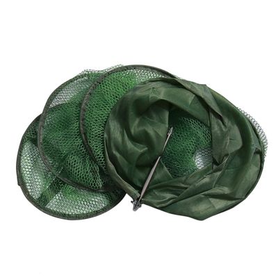 Outanaya Fishing Gear 150x25cm Quick-Setup Mesh Net Fish Protector Portable Fish Cage