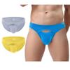 SUMABA Men's Sexy Briefs Cut out Pouch Briefs Horizontal Fly Bikini Underwear Low Rise Comfort Male Panties for Man xl Soft Underpants view 1