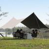 Hammock Tarp, Hammock Tent - Sun Shades Outdoor Patio - Camping Gear Must Haves/Easy Set Up Including Tent Stakes and Carry Bag (Size : 440 * 340cm/14.4 * 11.1ft) view 2