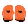 LEAQU 1 Pair Contour Swim Paddles Hand, Swim Training Hand Paddles, Hand Fin Children Diving Aid Tool, Swimming Equipment for Women Men Children Orange S view 1