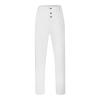 RTTUIOP Men's Cotton Linen Pants Solid Color Capri Harem Men's Linen Pants Casual Lightweight Loose 3/4 Shorts Drawstring Elastic Waist Beach Yoga Trousers Summer Pants view 3